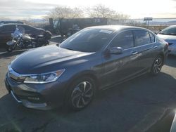 Salvage cars for sale at North Las Vegas, NV auction: 2016 Honda Accord EXL