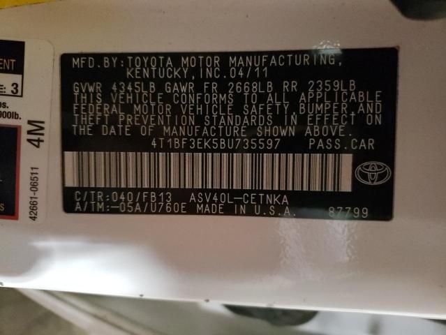 2011 Toyota Camry Base