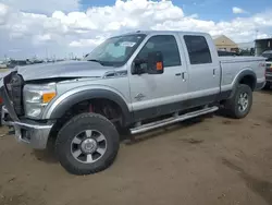 Salvage trucks for sale at Brighton, CO auction: 2015 Ford F350 Super Duty