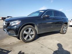 Salvage cars for sale at Wilmer, TX auction: 2018 Mercedes-Benz GLC 300 4matic