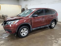 Salvage cars for sale at Davison, MI auction: 2015 Honda CR-V LX