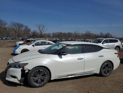 Salvage cars for sale at Des Moines, IA auction: 2017 Nissan Maxima 3.5S