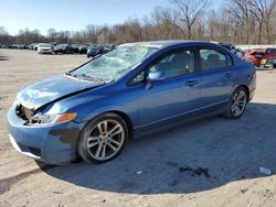 Salvage cars for sale at Ellwood City, PA auction: 2009 Honda Civic EX