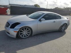 Carros salvage sin ofertas aún a la venta en subasta: 2004 Infiniti G35