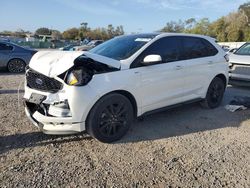 Salvage cars for sale at Riverview, FL auction: 2021 Ford Edge SEL