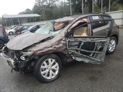 Salvage cars for sale at Savannah, GA auction: 2013 Nissan Murano S