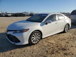 Salvage cars for sale at San Antonio, TX auction: 2018 Toyota Camry L