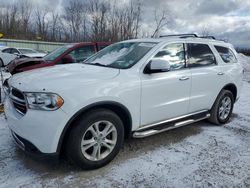 Salvage cars for sale at Leroy, NY auction: 2013 Dodge Durango Crew