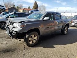 Salvage cars for sale at Denver, CO auction: 2019 Toyota Tacoma Double Cab