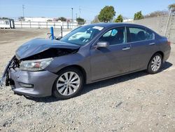 Salvage cars for sale at San Diego, CA auction: 2015 Honda Accord EXL