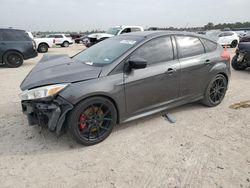 Salvage cars for sale at Houston, TX auction: 2018 Ford Focus ST