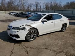 Salvage cars for sale at Ellwood City, PA auction: 2016 Acura TLX