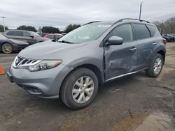 Salvage cars for sale at East Granby, CT auction: 2014 Nissan Murano S