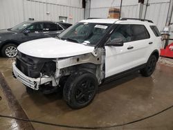 Salvage cars for sale at Franklin, WI auction: 2014 Ford Explorer