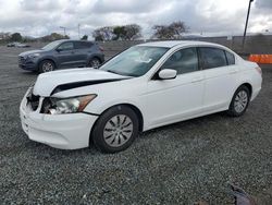 Salvage cars for sale at San Diego, CA auction: 2012 Honda Accord LX