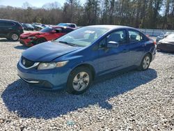 Salvage cars for sale at Ellenwood, GA auction: 2014 Honda Civic LX