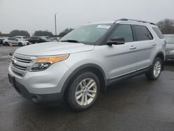 Salvage cars for sale at East Granby, CT auction: 2012 Ford Explorer XLT