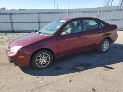 Salvage cars for sale at Dunn, NC auction: 2007 Ford Focus ZX4