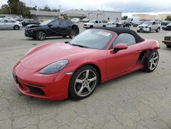 Salvage cars for sale at Martinez, CA auction: 2020 Porsche Boxster Base