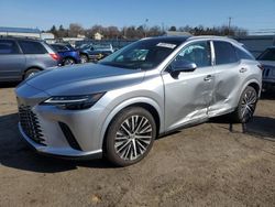 Salvage cars for sale at Pennsburg, PA auction: 2025 Lexus RX 350 Base