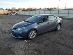 Salvage cars for sale at Pennsburg, PA auction: 2014 Toyota Corolla L