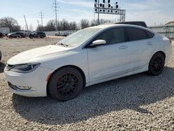 Salvage cars for sale at Columbus, OH auction: 2015 Chrysler 200 C