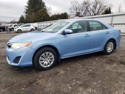 Salvage cars for sale at Finksburg, MD auction: 2013 Toyota Camry L