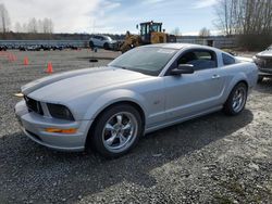 Salvage cars for sale at Arlington, WA auction: 2005 Ford Mustang GT