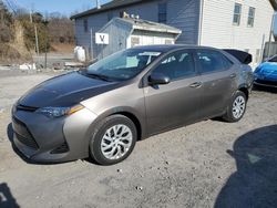 Salvage cars for sale at York Haven, PA auction: 2017 Toyota Corolla L