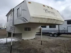 Salvage trucks for sale at Rocky View County, AB auction: 2009 Corsair Camper