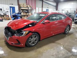 Salvage cars for sale at West Mifflin, PA auction: 2018 Hyundai Elantra SEL