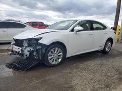 Salvage cars for sale at Memphis, TN auction: 2015 Lexus ES 300H