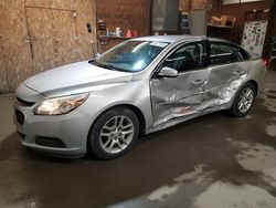 Salvage cars for sale at auction: 2015 Chevrolet Malibu 1LT