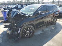 Salvage cars for sale at Byron, GA auction: 2018 Toyota Highlander SE