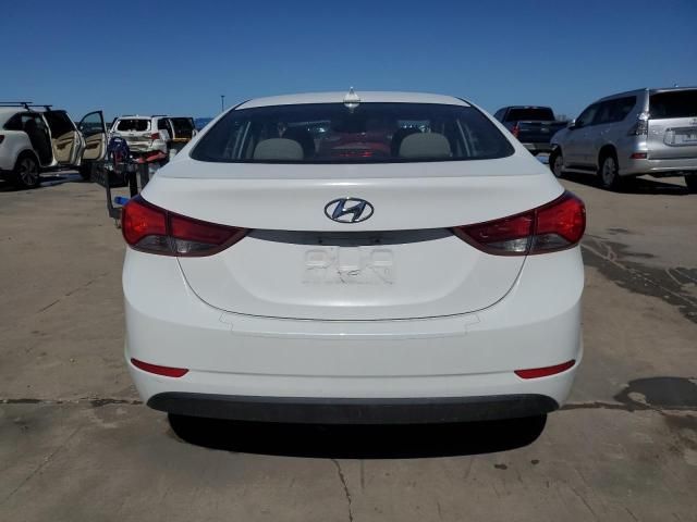 2016 Hyundai Elantra SE