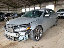 Chevrolet salvage cars for sale: 2021 Chevrolet Malibu LT