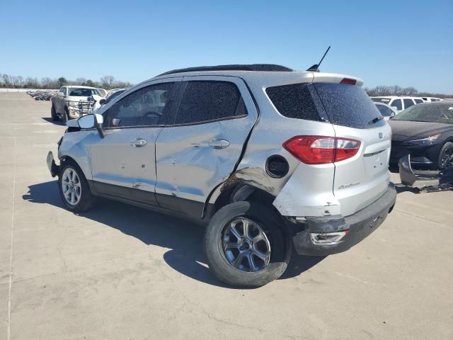 2020 Ford Ecosport SE