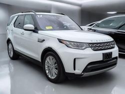 Salvage cars for sale at North Billerica, MA auction: 2017 Land Rover Discovery HSE Luxury