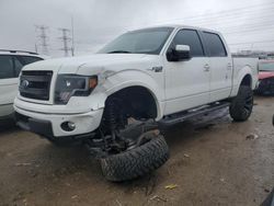 Salvage cars for sale at Elgin, IL auction: 2014 Ford F150 Supercrew