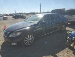 Salvage cars for sale at Temple, TX auction: 2008 Lexus LS 460