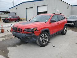 Salvage cars for sale at New Orleans, LA auction: 2019 Jeep Cherokee Trailhawk