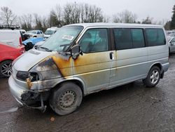 Volkswagen salvage cars for sale: 2001 Volkswagen Eurovan MV