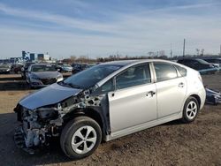 Salvage cars for sale at Des Moines, IA auction: 2012 Toyota Prius