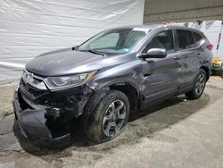 Salvage cars for sale at Candia, NH auction: 2018 Honda CR-V EXL