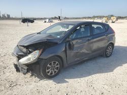 Salvage cars for sale at New Braunfels, TX auction: 2013 Hyundai Accent GLS