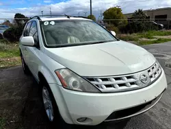 Salvage cars for sale from Copart Bakersfield, CA: 2004 Nissan Murano SL