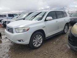 Toyota salvage cars for sale: 2008 Toyota Highlander Hybrid Limited