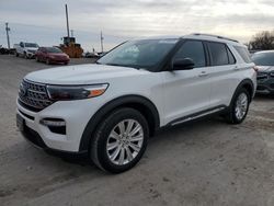 Salvage cars for sale at Oklahoma City, OK auction: 2020 Ford Explorer Limited