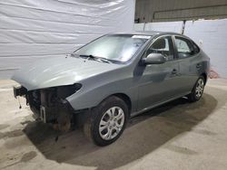 Salvage cars for sale at Candia, NH auction: 2010 Hyundai Elantra Blue