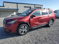 Carros salvage sin ofertas aún a la venta en subasta: 2019 Subaru Ascent Limited